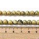 Brins de perles en pierre verdite naturelle(G-C242-03-6mm)-5
