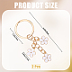 Zinc Alloy Keychain(KEYC-WH20004-10A)-2