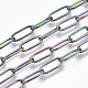 Ion Plating(IP) 304 Stainless Steel Paperclip Chains(CHS-S006-JN957-3)-4