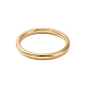 201 Stainless Steel Simple Thin Plain Band Ring for Women(RJEW-I089-27G)-2