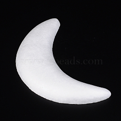 Moon Modelling Polystyrene Foam DIY Decoration Crafts, White, 198x64x20mm(DJEW-M005-22)