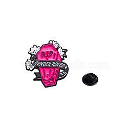 Halloween Badges, Cartoon Brooch, Alloy Enamel Pins for Women, Coffin, 30x29mm(PW-WG21335-02)