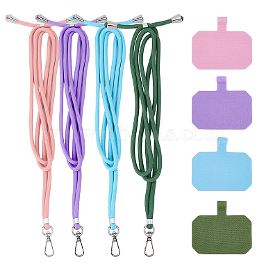 Mixed Color Polyester Mobile Straps
