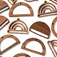 18pcs 3 pendentifs en bois de noyer de style(WOOD-LS0001-43)-4