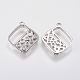 Brass Micro Pave Cubic Zirconia Charms(KK-A144-039P)-2