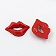 Acrylic Lip Shaped Cabochons(X-BUTT-E024-A-04)-2