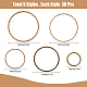 Brass Linking Rings(KK-SC0001-73AB-NF)-2