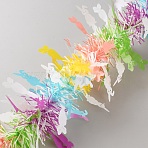 Polyester Lace Trim Ribbons, for Wedding Party Decoration, Skirts Decoration Making, Rabbit, 4-1/2 inch(115mm), about 2.19 Yards(2m)/pc(OCOR-WH0105-014A)
