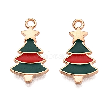 Christmas Theme Alloy Enamel Pendants(ENAM-T020-10J)-2