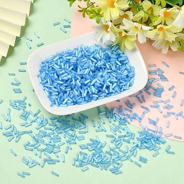 50g Glass Bugle Beads(SEED-SZ0001-024D)-5