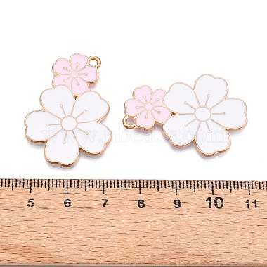 Alloy Enamel Pendants(ENAM-T020-37B-RS)-3