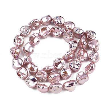 ABS Plastic Imitation Pearl Beads Strands(KY-N015-15-A04)-2