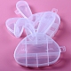 9 Grids Rabbit Shape Plastic Organizer Boxes(ANIM-PW0001-115)-2