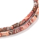 Natural Leopard Skin Jasper Beads Strands(G-G783-17)-3