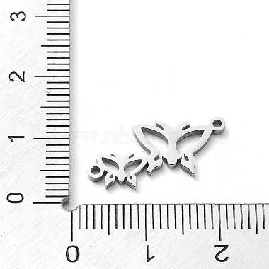 304 Stainless Steel Connector Charms(STAS-D036-03B-P)-3