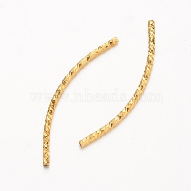 Real Gold Plated Tube Stainless Steel Tube Beads