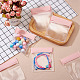10Pcs Rectangle EVA Resealable Packaging Bags(ABAG-TA0001-28C)-7