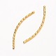 Curved Brass Tube Beads(X-KK-D508-07G)-1