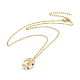 Collier pendentif constellation de zircons cubiques colorés(NJEW-H166-01L)-1