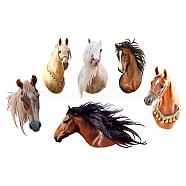 PVC Wall Stickers, Wall Decoration, Realistic Style, Horse Pattern, 340x700mm(DIY-WH0228-609)