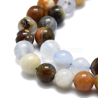 Natural Chalcedony Beads Strands(G-E576-11A)-3