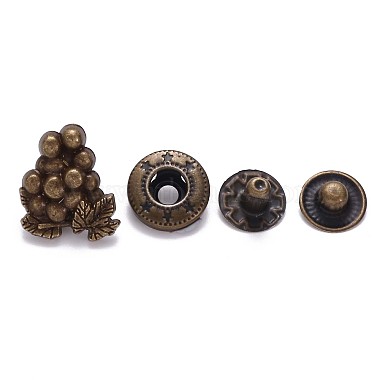 Brass Snap Buttons(SNAP-S012-004-RS)-2