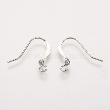 Brass French Earring Hooks(KK-Q365-P-NF)-2