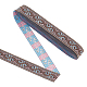 9M Flat Ethnic Style Polyester Ribbons(SRIB-WH0011-101B)-1