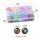 396 pièces 12 couleurs perles acryliques craquelées transparentes(CACR-YW0001-06)-4