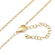 Brass Chain Necklacess(X-KK-P205-01G)-3