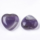 природный аметист сердце любовь камень(G-R461-06F)-1