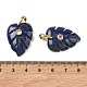 Dyed Natural Lapis Lazuli Pendants(GG-CBA105B-01L-G)-3