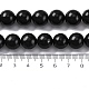 Natural Shungite Beads Strands(G-M353-A04-12mm)-3