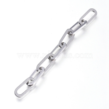 304 Stainless Steel Paperclip Chains(CHS-L020-005P)-2