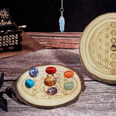 Rustic Wooden Slice Cup Mats(DJEW-WH0010-86)-5