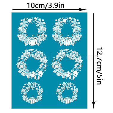 Silk Screen Printing Stencil(DIY-WH0341-292)-2