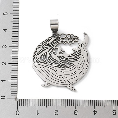 201 Stainless Steel Pendants(STAS-S157-28P)-3