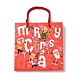 Christmas Santa Claus Print Paper Gift Bags with Nylon Cord Handle(CARB-K003-01C-02)-2