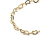304 bracelet chaîne à maillons cœur en acier inoxydable pour femme(BJEW-B064-07G)-3
