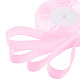 Ruban de conscience de cancer du sein rose matériaux de fabrication ruban satin pour ruban organza pur(RS20mmY043)-5
