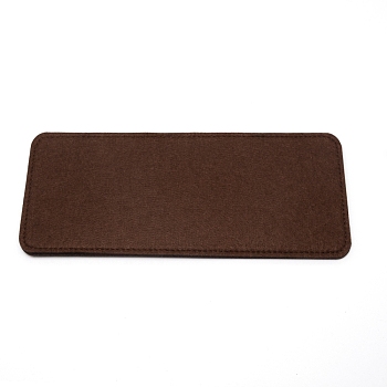 Rectangle Cloth Bottom, for Backpack Bag, Women Bags Handmade DIY Accessories, Coconut Brown, 30.5x13x0.55cm