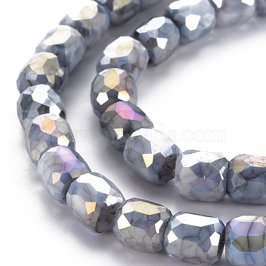 Cuisson opaque de perles de verre peintes(EGLA-N006-008-B08)-3
