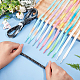 Fingerinspire 7Pairs 7 Colors Luminous Polyester Shoelaces(DIY-FG0003-19)-3