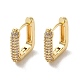 Rack Plating Brass Micro Pave Cubic Zirconia Hoop Earrings(EJEW-A031-20G)-1