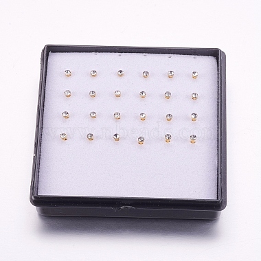 316L Surgical Stainless Steel Nose Studs Nose Piercing Jewelry(AJEW-P063-03-2mm)-2