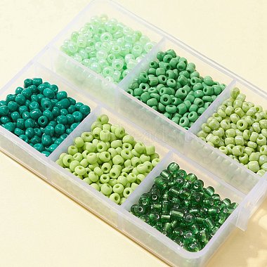 1068Pcs 6 Style Baking Paint Opaque Colours Glass Seed Beads(SEED-FS0001-03)-5