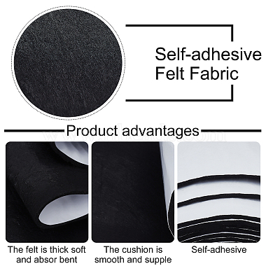 Self-adhesive Felt Fabric(DIY-WH0301-16A)-3