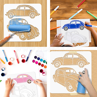 PET Hollow Out Drawing Painting Stencils(DIY-WH0403-012)-3