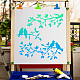 PET Plastic Drawing Painting Stencils Templates(DIY-WH0244-192)-5