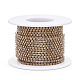 Electrophoresis Iron Rhinestone Strass Chains(CHC-Q009-SS12-B18)-3